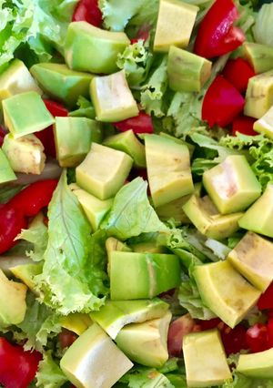 Hình của món Salad bơ trứng.
