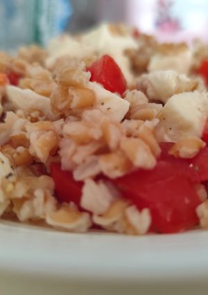 Foto di 👩🏻‍🍳111 Insalata di Farro alla Caprese