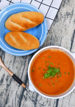 Hình của món Súp Ớt Chuông.