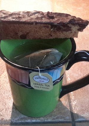 A picture of Neil's mom's biscotti.