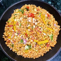 A picture of Masala Jhalmuri/ Murmura(Bhel).