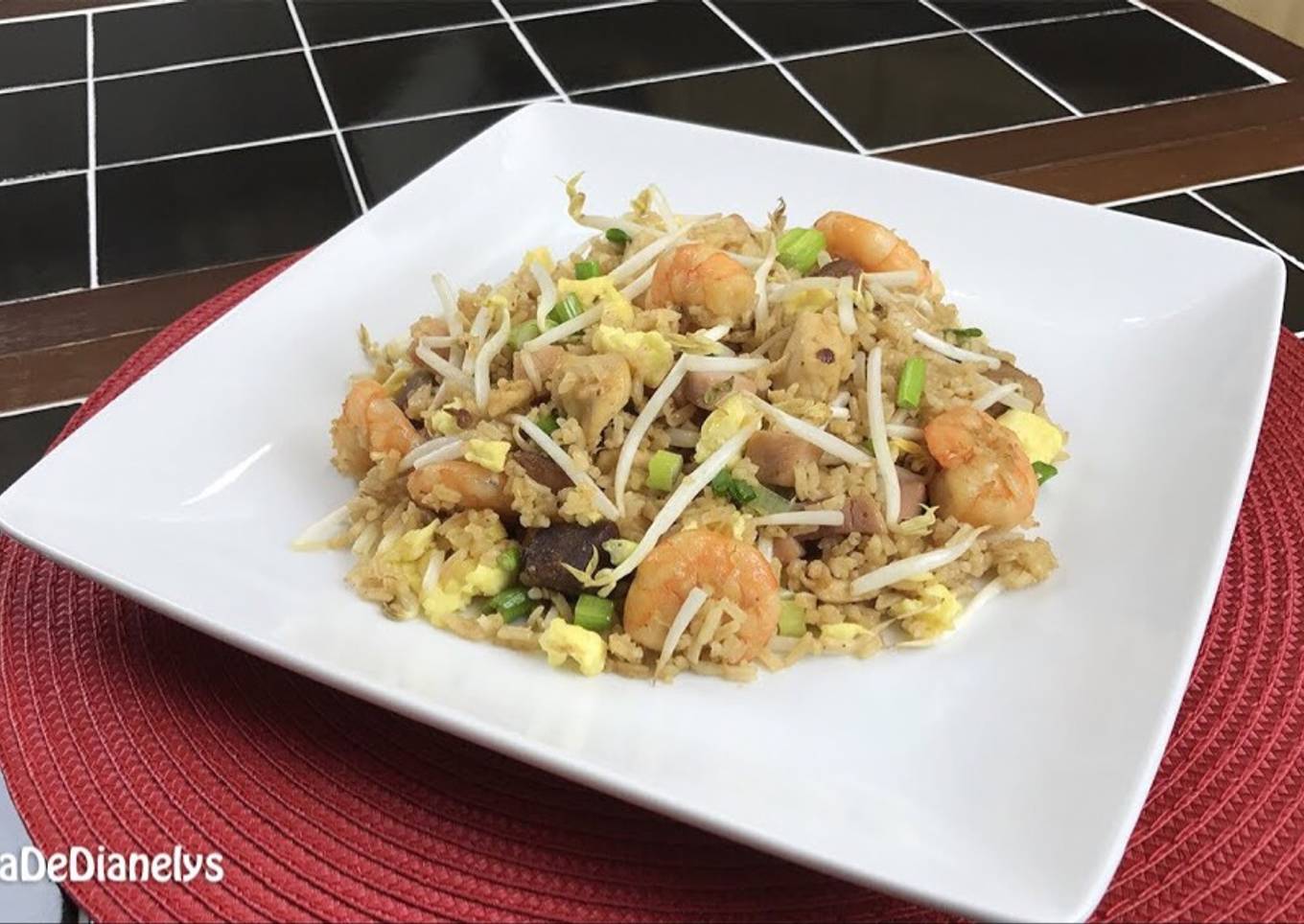 Arroz Frito al estilo Cubano