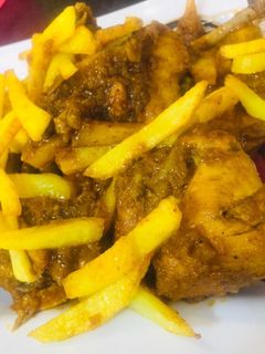 عکسی از دستور خورشت مرغ مجلسی