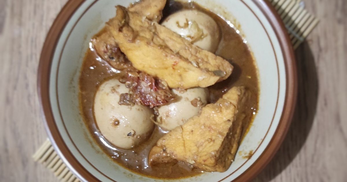 Semur Tahu Telur