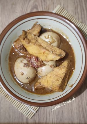 Foto resep Semur Tahu Telur