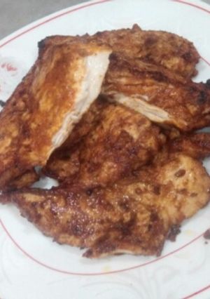 صورة لوصفة اسكالوب متبل ومحمر