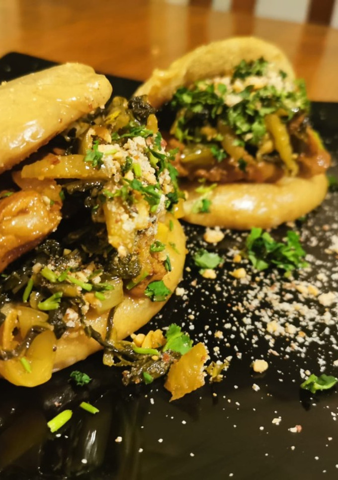 Una foto de Gua Bao (Bocadillo Taiwanes)