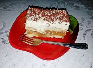 Zdjęcie przepisu Pychotka jabłkowa na zimno.