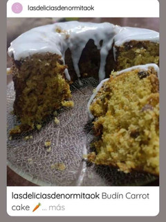 Una foto de Budín carrot cake 🥕