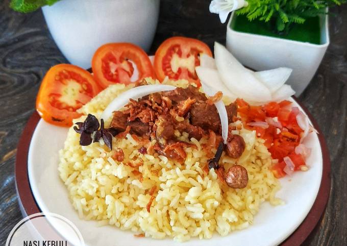 Anti Ribet, Bikin Nasi Kebuli Daging Sapi Rice Cooker Yang Enak