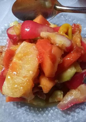 Foto resep Rujak buah maknyooss