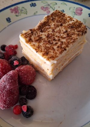 Citromos túrós szelet recept fotója