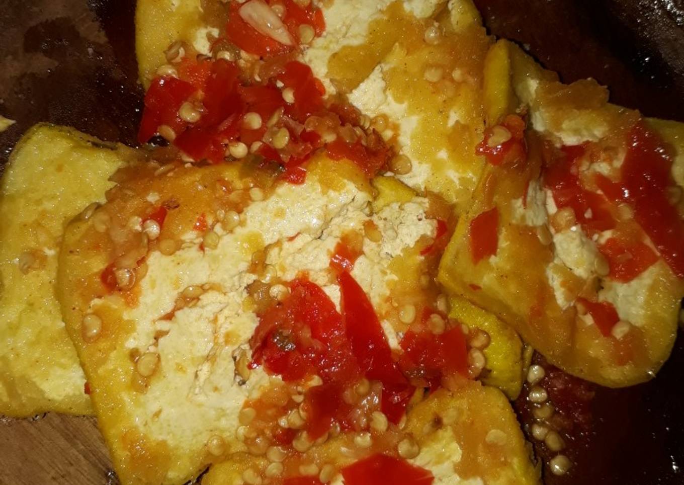 Tahu geprek