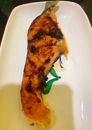 Foto resep Blackpepper baked salmon
