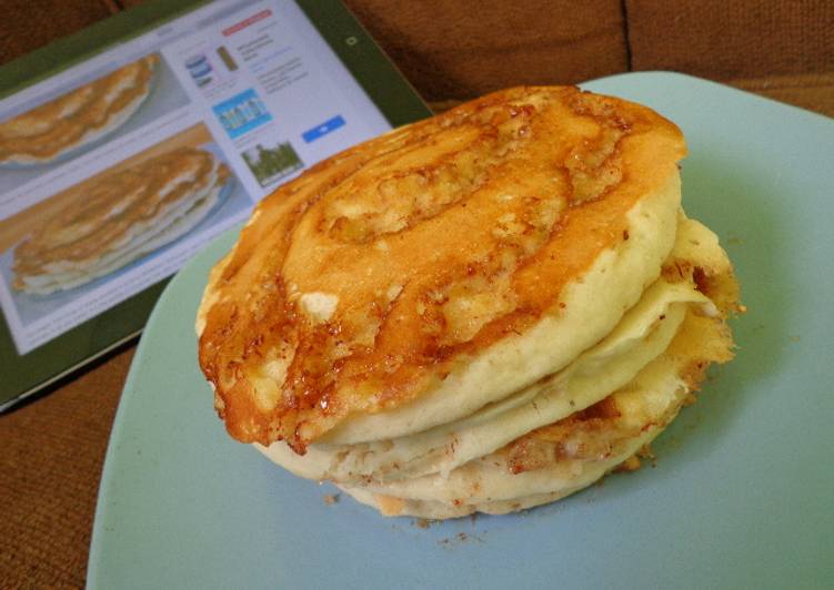 Easiest Way to Make Any-night-of-the-week Cinnamon Roll Pancakes