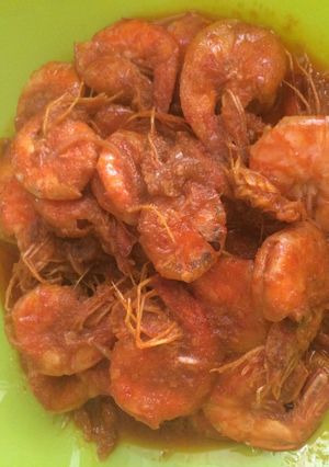 Foto resep Udang sambal merah