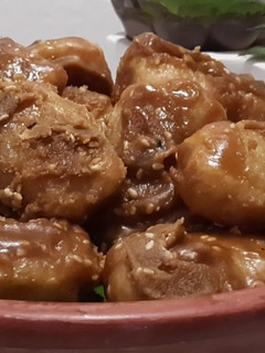 Foto resep Gemblong rasa jahe tabur wijen