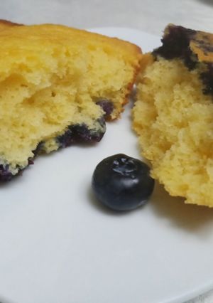 Una foto de Muffins o magdalenas de arándanos🧁