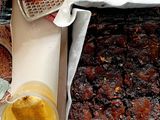 Orange ginger hazelnut brownies