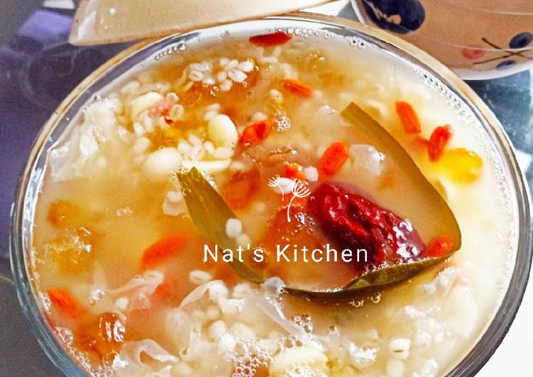 Bumbu Peach Gum Dessert | Cara Masak Peach Gum Dessert Yang Enak Dan Lezat