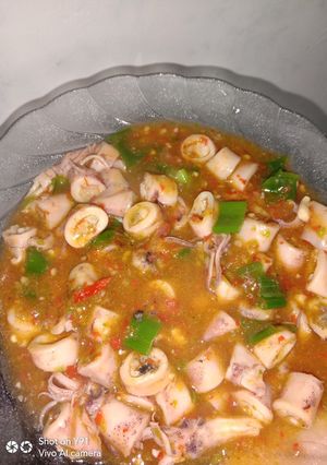 Foto resep Cumi saus padang