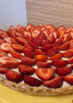 Une photo de Tarte aux fraises