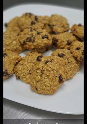 Una foto de Galletitas de avena y chips de 🍫
