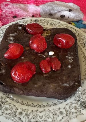 Una foto de Postre de chocolate 🍫 bajo en Calorías