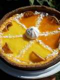 Crostata al grano saraceno con curd di limoni e mandarini