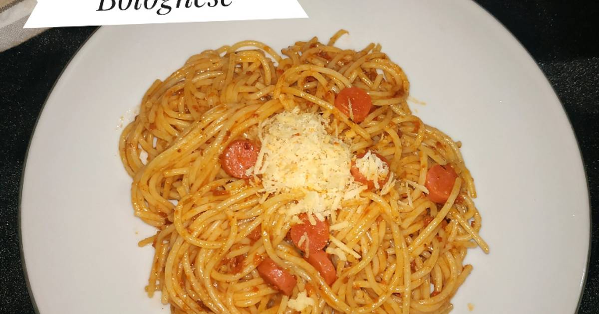Resep Spaghetti Bolognese oleh Bunda Giesca_Afiza Cookpad