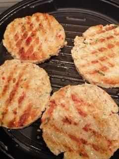 Una foto de Hamburguesas de pollo