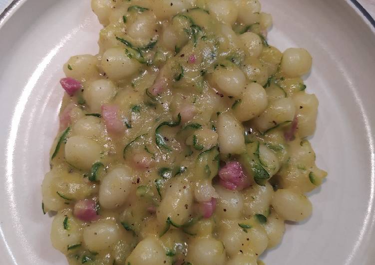 Gnocchetti alla carbonara