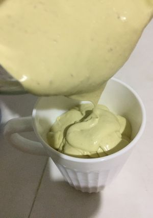 Hình của món Sinh tố bơ kem béo 5 phút.