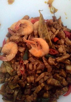 Foto resep Kering tempe udang