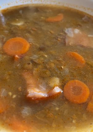 Lencseleves recept fotója
