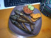 Gambar pecel lele sambal jeruk limau
