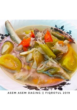 Foto resep Asem asem daging