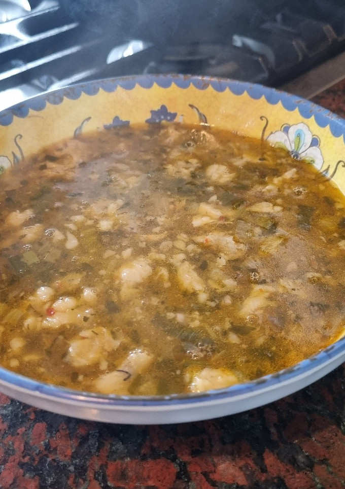 Una foto de Sopa de garrón