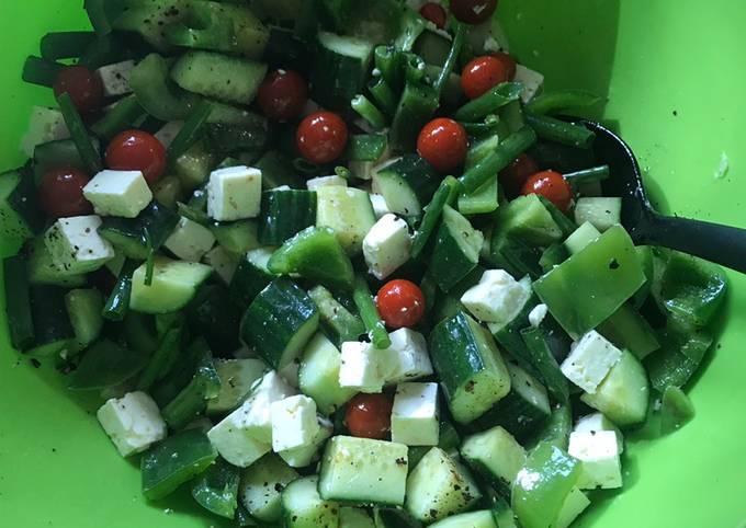 Wifey’s favorite Greek Salad