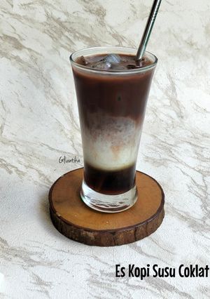 Foto resep Es Kopi Susu Coklat