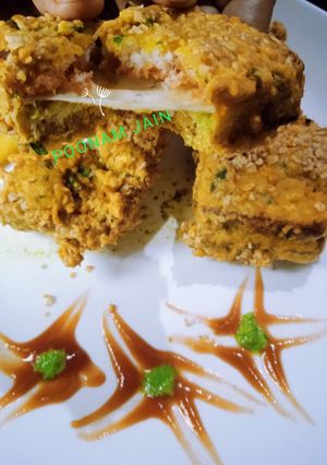 A picture of Cheese burst oats bites.
