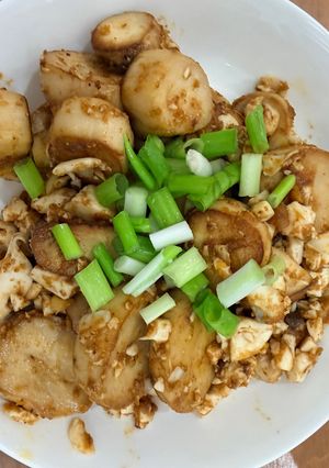 【炒】金沙杏鮑菇 的食譜成品照片