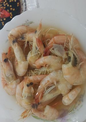 Foto resep Udang Rebus Simple
