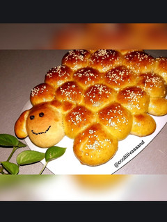 عکسی از دستور نان به شکل ببعی ۲ برای عید قربان