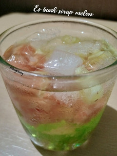 Foto resep Es buah sirup melon