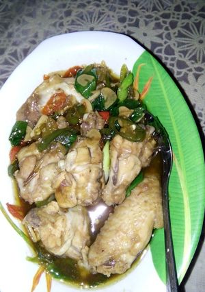 Foto resep Sayap ayam cabe hijau