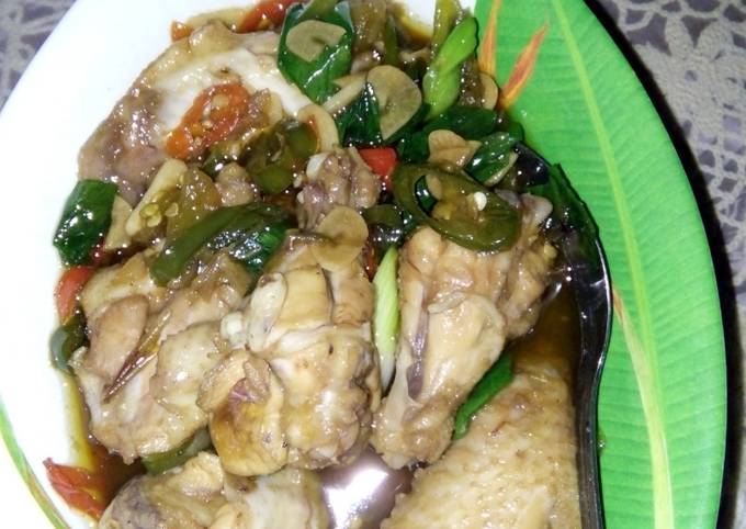 Sayap ayam cabe hijau