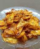 Khoai tây chiên bơ mật ong