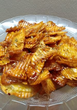 Hình của món Khoai tây chiên bơ mật ong.