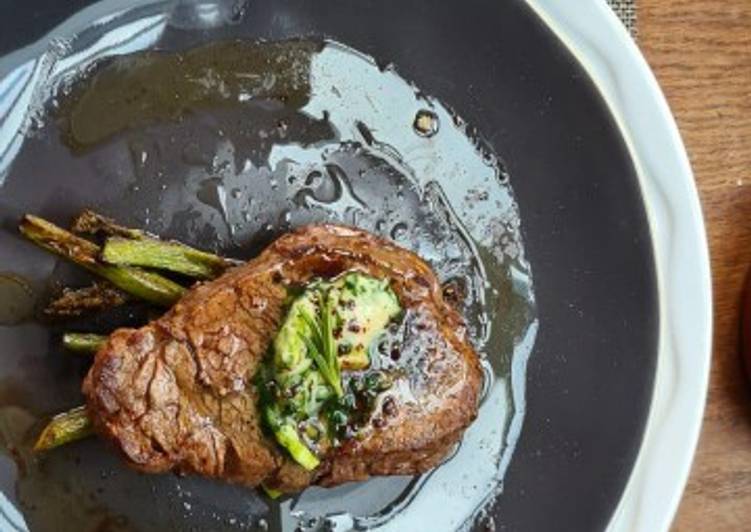 Step-by-Step Guide to Prepare Award-winning Fillet with Asparagus, Potato dauphinoise and red wine jus